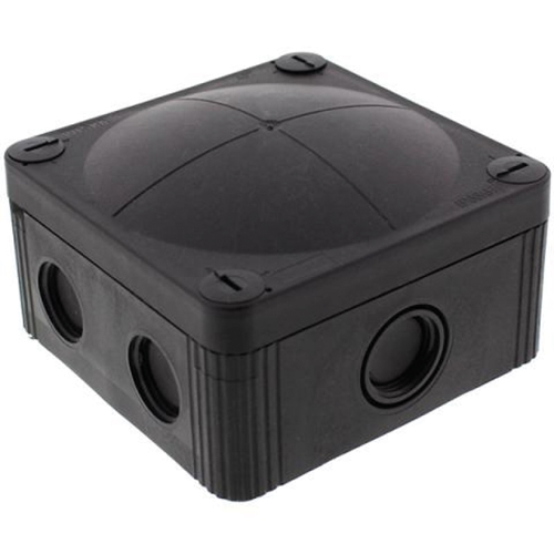 Kabeldoos Wiska - 407/3 M20 ZWART IP66 Kabeldoos Wiska - 407/3 M20 ZWART IP66