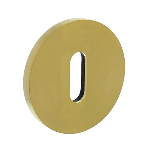Sleutelgatrozet Messing Mat Titaan Pvd - Ø51X5MM Sleutelgatrozet Messing Mat Titaan Pvd - Ø51X5MM