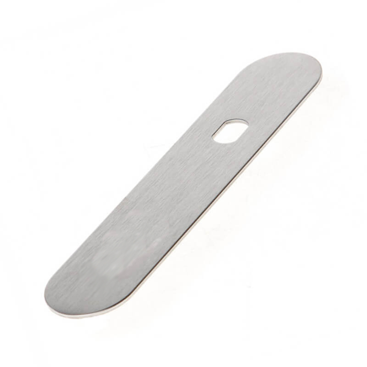 kortschild q-gat rvs p+e kortschild q-gat rvs p+e