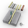 buisklem universeel rvs-4 buisklem universeel rvs-4