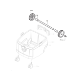 achterwielset voor ISC1425/1625 starmix achterwielset voor ISC1425/1625 starmix