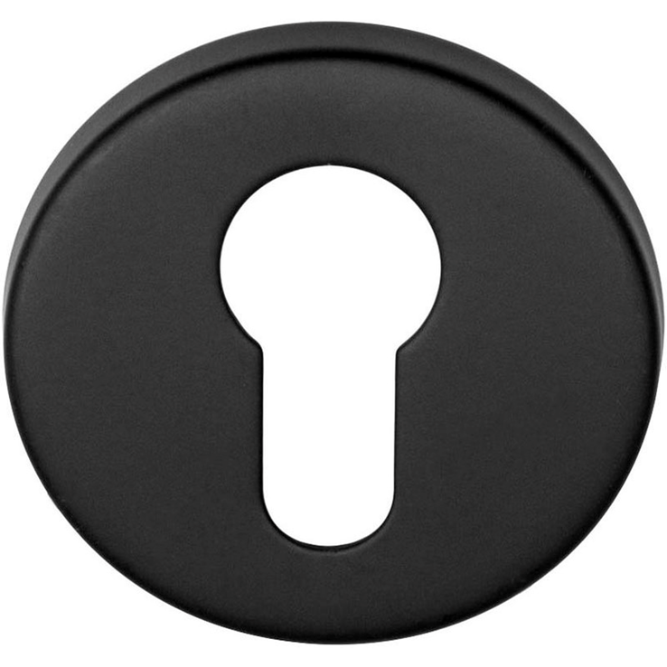 profielcilinderrozet mat zwart profielcilinderrozet mat zwart