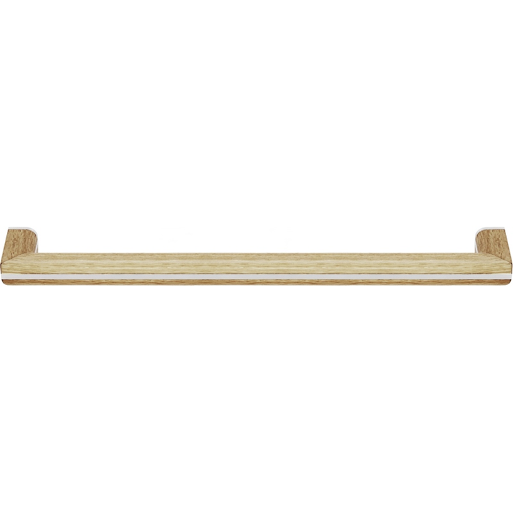 meubelknop rvs/eiken zwart meubelknop rvs/eiken zwart