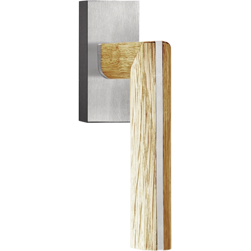 Draaikiepkruk Rvs/Eiken - TWO PBL22-DK Draaikiepkruk Rvs/Eiken - TWO PBL22-DK