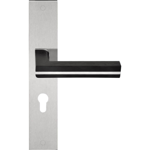 Deurkruk Rvs/Eiken Zwart - TWO PBL22P236 PC72MM Deurkruk Rvs/Eiken Zwart - TWO PBL22P236 PC72MM