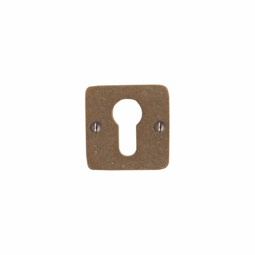 Profielcilinderrozet Ruw Brons - PURE PZ 50Q Profielcilinderrozet Ruw Brons - PURE PZ 50Q