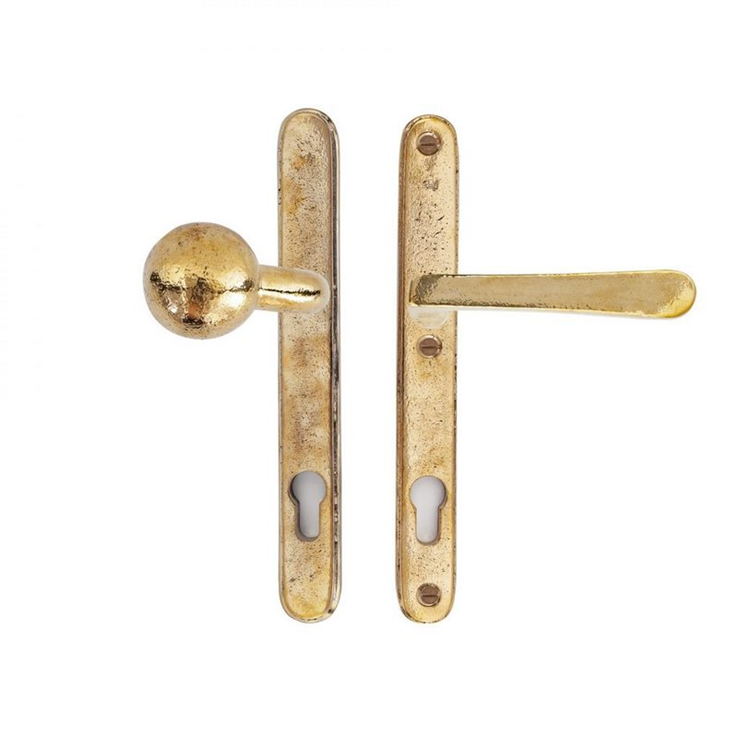 voordeursmalgarnituur ruw bronsgepolijst voordeursmalgarnituur ruw bronsgepolijst