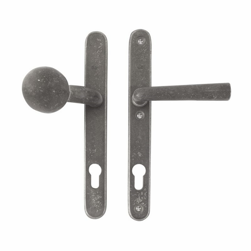 Voordeursmalgarnituur Ruw Metaal - PURE TOP+PH1925+ PC92MM Voordeursmalgarnituur Ruw Metaal - PURE TOP+PH1925+ PC92MM