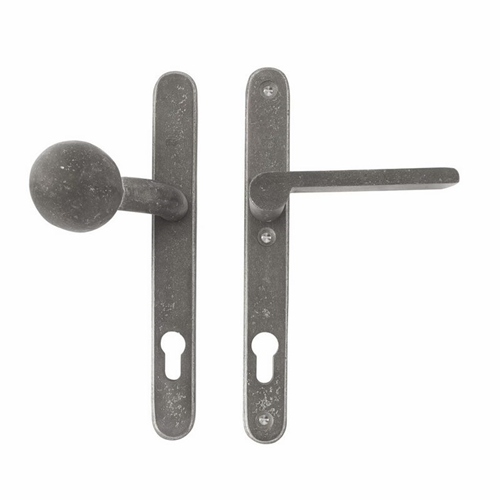 Voordeursmalgarnituur Ruw Metaal - PURE TOP+PH1928 RW PC72MM Voordeursmalgarnituur Ruw Metaal - PURE TOP+PH1928 RW PC72MM