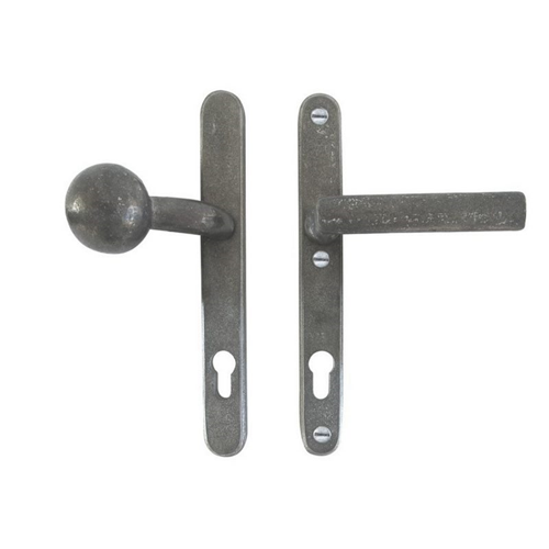 Voordeursmalgarnituur Ruw Metaal - PURE TOP+PH1930 PC92MM Voordeursmalgarnituur Ruw Metaal - PURE TOP+PH1930 PC92MM