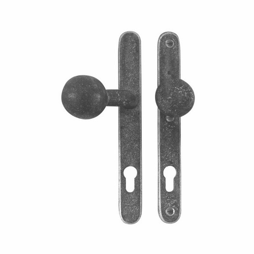 Voordeursmalgarnituur Ruw Metaal - PURE TOP+PHR PC92MM Voordeursmalgarnituur Ruw Metaal - PURE TOP+PHR PC92MM