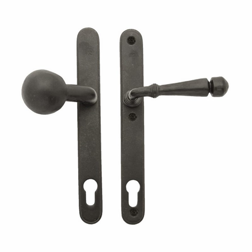 Voordeursmalgarnituur Veroud.Ijzer Zwart - PURE TOP+PH1830 PC72MM Voordeursmalgarnituur Veroud.Ijzer Zwart - PURE TOP+PH1830 PC72MM