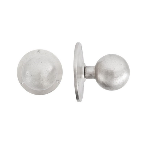 Voordeurknop Mat Wit Brons - PURE PT-70 Ø75MM Voordeurknop Mat Wit Brons - PURE PT-70 Ø75MM