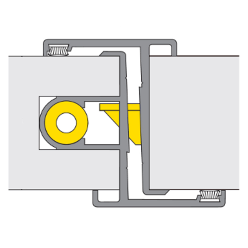 Deurnaald Alprokon 19-1 - PREFAB 2450MM / DD.40MM /DIN R Deurnaald Alprokon 19-1 - PREFAB 2450MM / DD.40MM /DIN R