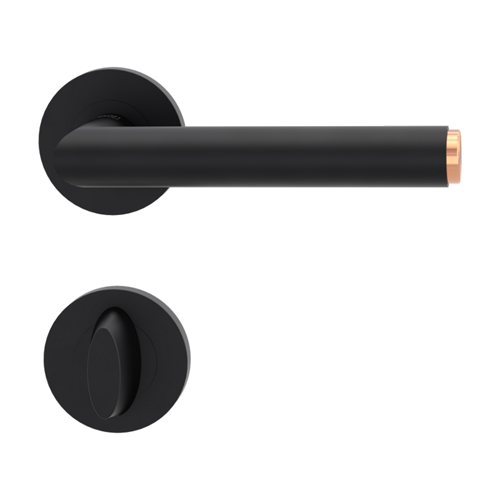Deurkrukgarnituur Grafietzwart Griffwerk - LUCIA SELECT KOPER TOILET Deurkrukgarnituur Grafietzwart Griffwerk - LUCIA SELECT KOPER TOILET
