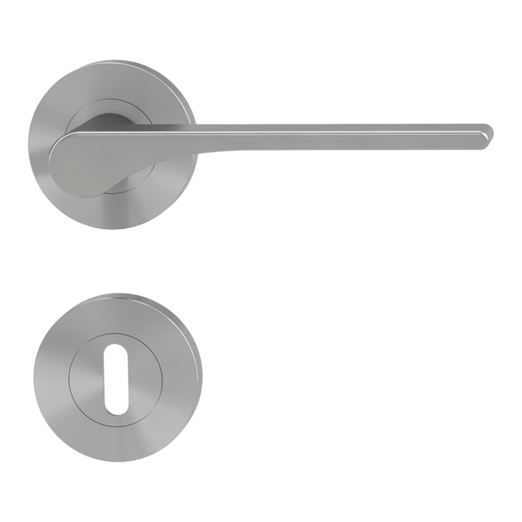 deurkrukgarnituur fluweelgrijs griffwerk deurkrukgarnituur fluweelgrijs griffwerk