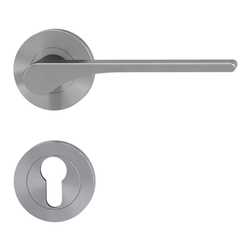 Deurkrukgarnituur Fluweelgrijs Griffwerk - S2T LEAF LIGHT PC Deurkrukgarnituur Fluweelgrijs Griffwerk - S2T LEAF LIGHT PC