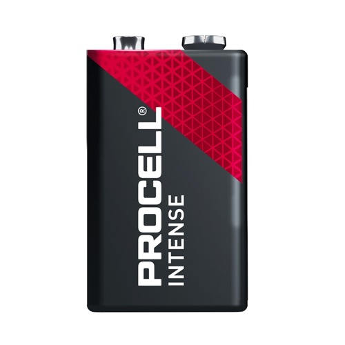 Batterijen Blok Procell Intense - 6LR61 9V  SET à 10 STUKS Batterijen Blok Procell Intense - 6LR61 9V  SET à 10 STUKS