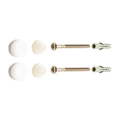 Sanitairbevestigingset Rvs Fisi - 70MM WIT Sanitairbevestigingset Rvs Fisi - 70MM WIT