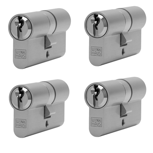 Profielcilinders Heel Winkhaus Skg** - XR01N 30T30 SET à  4 STUKS Profielcilinders Heel Winkhaus Skg** - XR01N 30T30 SET à  4 STUKS