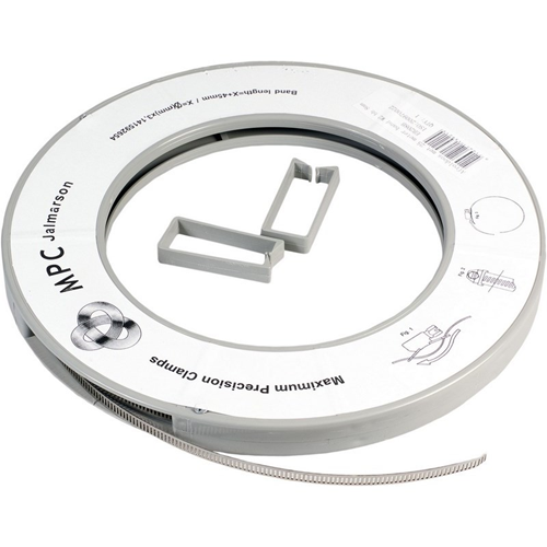 Slangklemband Rvs 430 Mpc - EINDLOOS 14MM ROL à 25M Slangklemband Rvs 430 Mpc - EINDLOOS 14MM ROL à 25M