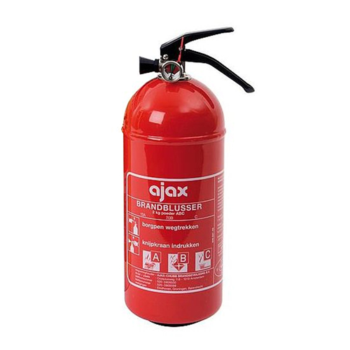 Brandblusser Poeder Abc Ajax - KP2 2KG Brandblusser Poeder Abc Ajax - KP2 2KG