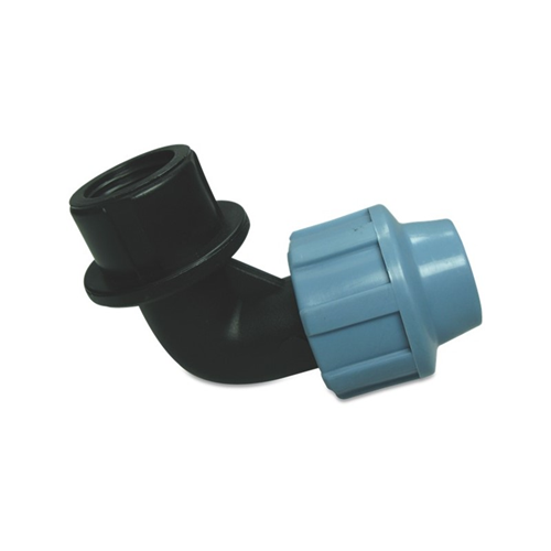 Kniekoppeling Tyleen Unidelta - 16 X 1/2'' BI ZWART/BLAUW Kniekoppeling Tyleen Unidelta - 16 X 1/2'' BI ZWART/BLAUW