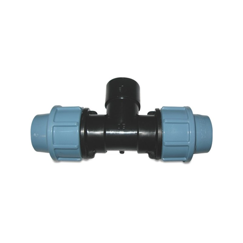 T-Koppeling Tyleen Unidelta - 25 X 3/4'' BI ZWART/BLAUW T-Koppeling Tyleen Unidelta - 25 X 3/4'' BI ZWART/BLAUW