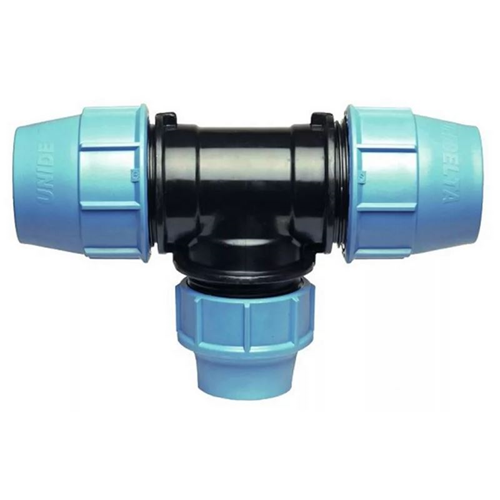 T-Verloopkoppeling Tyleen Unidelta - 25X20X25MM ZWART/BLAUW T-Verloopkoppeling Tyleen Unidelta - 25X20X25MM ZWART/BLAUW