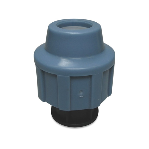 Einddop Tyleen Unidelta - 25MM ZWART/BLAUW Einddop Tyleen Unidelta - 25MM ZWART/BLAUW