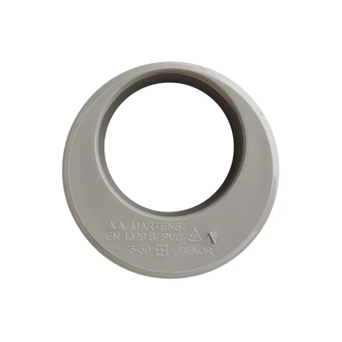 Verloopring Excentrisch Pvc Grijs Rwa -  50X 75MM Verloopring Excentrisch Pvc Grijs Rwa -  50X 75MM