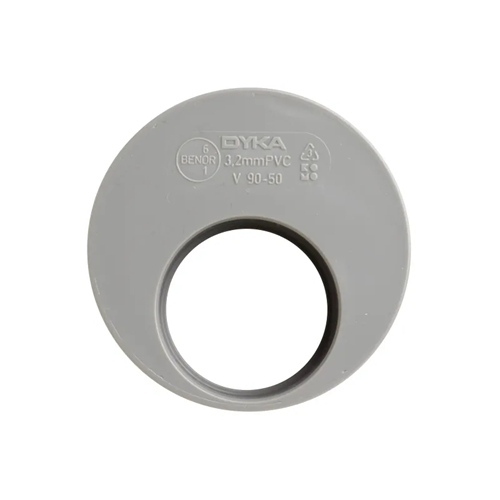 Verloopring Excentrisch Pvc Grijs Rwa -  50X 90MM KOMO Verloopring Excentrisch Pvc Grijs Rwa -  50X 90MM KOMO