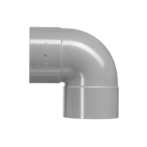 Bocht Pvc Grijs Rwa -  40MM KOMO Bocht Pvc Grijs Rwa -  40MM KOMO