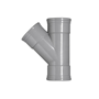 T-stuk pvc grijs rwa-2 T-stuk pvc grijs rwa-2