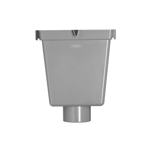 Vergaarbak Pvc Grijs Hwa - 80MM Vergaarbak Pvc Grijs Hwa - 80MM