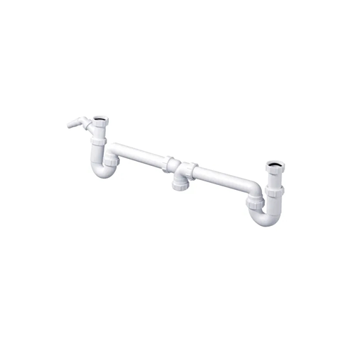 Sifon Wit Dubbel-Verstelbaar - 5537 40MM - 1.1/2'' Sifon Wit Dubbel-Verstelbaar - 5537 40MM - 1.1/2''