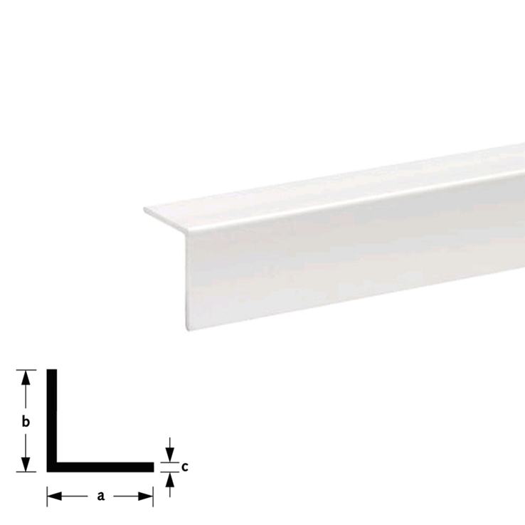 hoekprofiel kunststof wit hoekprofiel kunststof wit