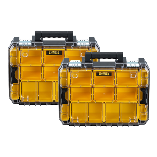 Assortimentskoffer Set Stanley Fatmax - PRO-STACK ORGANIZER DUOPACK Assortimentskoffer Set Stanley Fatmax - PRO-STACK ORGANIZER DUOPACK