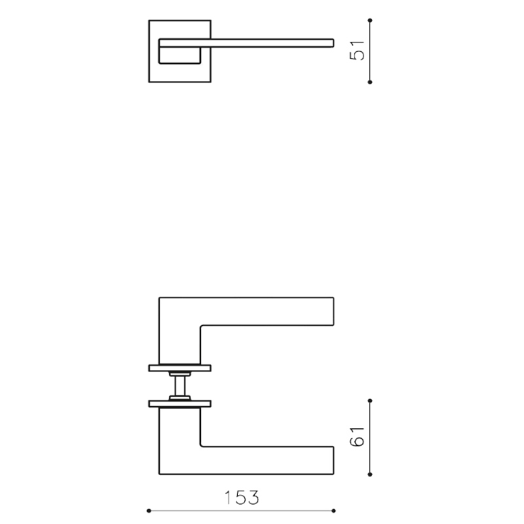 deurkruk rvs mat titaan pvd deurkruk rvs mat titaan pvd