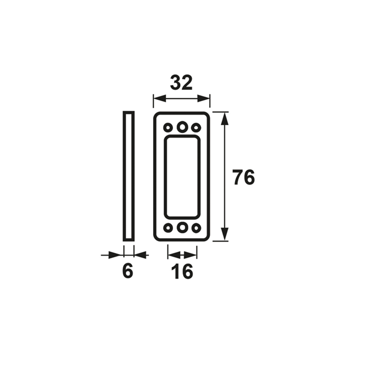 onderlegplaat nylon wit axa onderlegplaat nylon wit axa