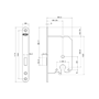 deurslot insteek kast pc oxloc-5 deurslot insteek kast pc oxloc-5