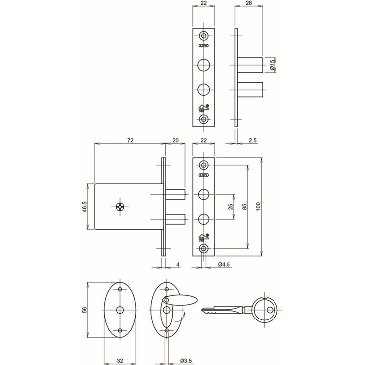 veiligheidsbijzetpenslot insteek ikon veiligheidsbijzetpenslot insteek ikon