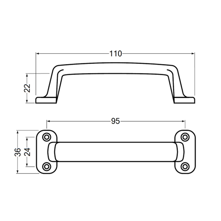 handgreep aluminium f1 hermeta handgreep aluminium f1 hermeta