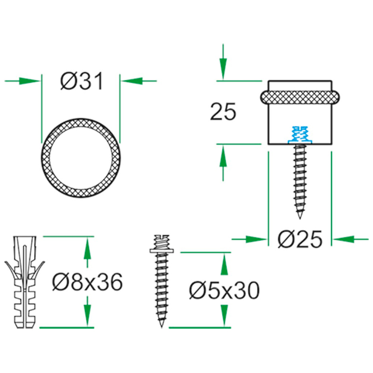 deurbuffer rvs a2 oxloc deurbuffer rvs a2 oxloc