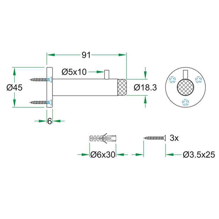 deurbuffer rvs a2 oxloc deurbuffer rvs a2 oxloc