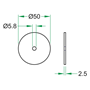 deurbufferrozet rvs a2 oxloc-6 deurbufferrozet rvs a2 oxloc-6
