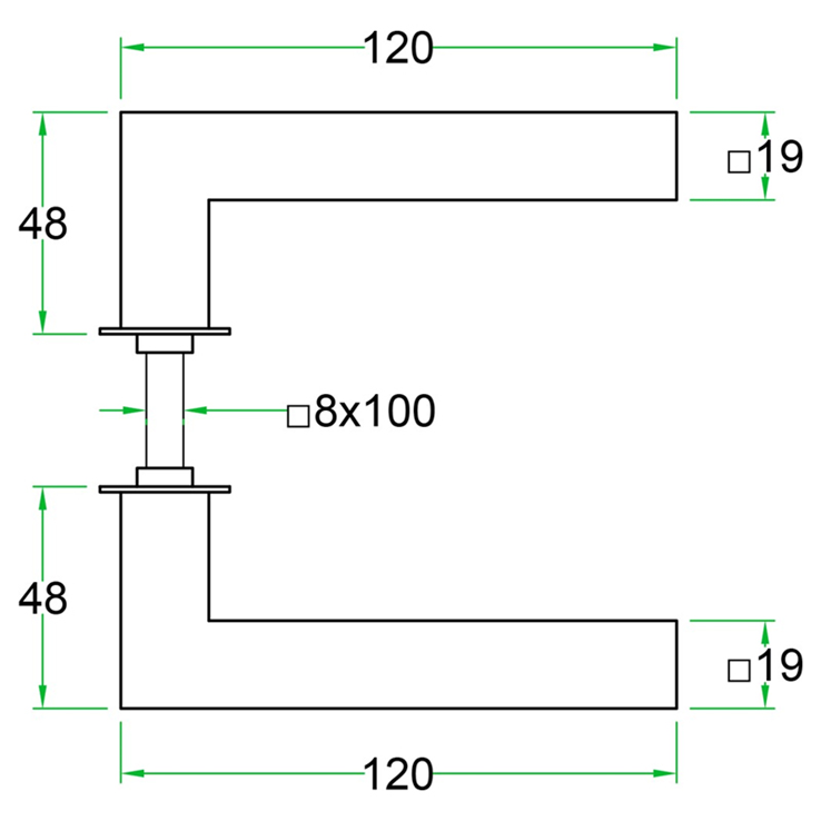 deurkruk rvs a2 oxloc deurkruk rvs a2 oxloc
