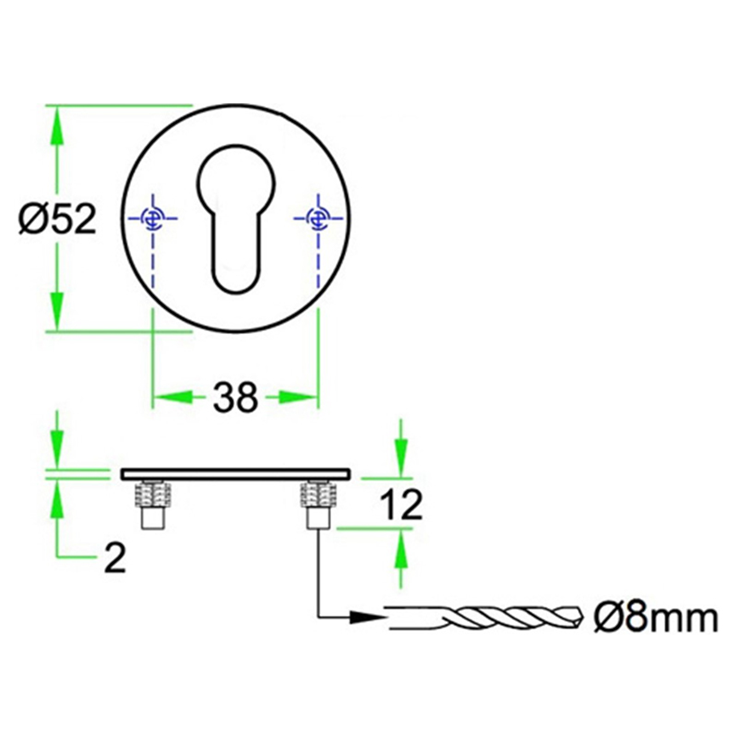 profielcilinderrozet rvs a2 oxloc profielcilinderrozet rvs a2 oxloc