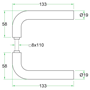deurkruk rvs a2 oxloc-6 deurkruk rvs a2 oxloc-6