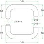 deurkruk rvs a2 oxloc-6 deurkruk rvs a2 oxloc-6